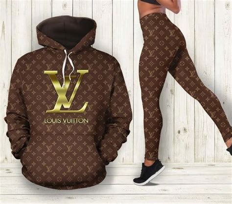 louis vuitton hoodie set